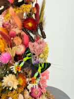 Tropische vlindermix met droogbloemen - Afbeelding 4