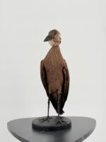 Hamerkop op zwarte sokkel - Afbeelding 2
